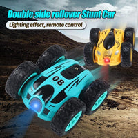 Thumbnail for Double Sided 2.4g Mini Rc Car - High Speed Remote Control Toy - English Box 08 Yellow