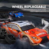 Thumbnail for 1 16 4wd Drift Rc Toy Car - 2.4g - Compact Design - Black Red