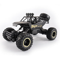 Thumbnail for 37cm Remote Control Bigfoot Climbing Car - 1 12 Alloy 4wd Cross-country Toy - Black