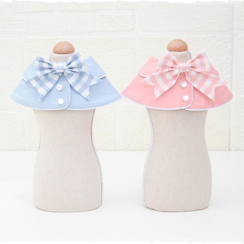 Pet Accessories Dog Small Shawl Bib Saliva Towel Triangle Scarf - Size S - Light Yellow