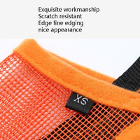 Thumbnail for Dog Mouth Cover Anti-Bite Mesh Dog Mouth Cover Medium And Large Dogs Anti-Drop Mask M Orange