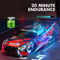 Thumbnail for 1 16 4wd Drift Rc Toy Car - 2.4g - Compact Design - Blue