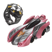 Thumbnail for Electric Remote Control Wall Climbing Car for Kids - Mini Toy - Red Charge Watch Rc Edition