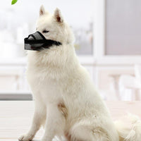 Thumbnail for Dog Mouth Cover Anti-Bite Mesh Dog Mouth Cover Medium And Large Dogs Anti-Drop Mask Xl - Green