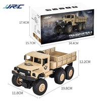 Thumbnail for 2.4ghz 4ch Rc Dongfeng 8 Six-wheeled Armor Truck Toy - Green
