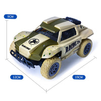Thumbnail for High Speed Off-road Drifting Toy Truck with 27mhz Remote Control for Kids - Green