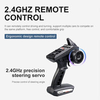 Thumbnail for 1 16 2.4g Electric 4wd Off-road Rc Car Toy - Dark Gray