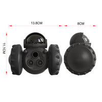 Thumbnail for Vibe Geeks Pet Food Dispenser Tumbler Dog Treat Toy - Black