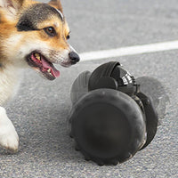 Thumbnail for Vibe Geeks Pet Food Dispenser Tumbler Dog Treat Toy - Black