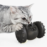 Thumbnail for Vibe Geeks Pet Food Dispenser Tumbler Dog Treat Toy - Black