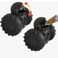 Thumbnail for Vibe Geeks Pet Food Dispenser Tumbler Dog Treat Toy - Black