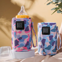 Thumbnail for Vibe Geeks 3 Temperature Insulated Milk Baby Bottle Warmer- Usb Plugged-in - Blue