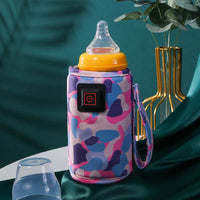 Thumbnail for Vibe Geeks 3 Temperature Insulated Milk Baby Bottle Warmer- Usb Plugged-in - White
