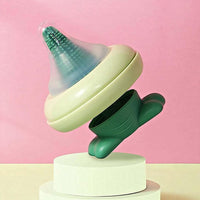 Thumbnail for Vibe Geeks 3 in 1 Silicone Bottle and Teat Cleaning Brush - Red