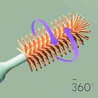 Thumbnail for Vibe Geeks 360° Rotation Long Handle Reusable Silicone Baby Bottle Brush Set - Green