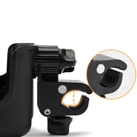 Thumbnail for Vibe Geeks Convenient 2-in-1 Stroller Cup and Phone Holder for On-the-go Parenting - Black