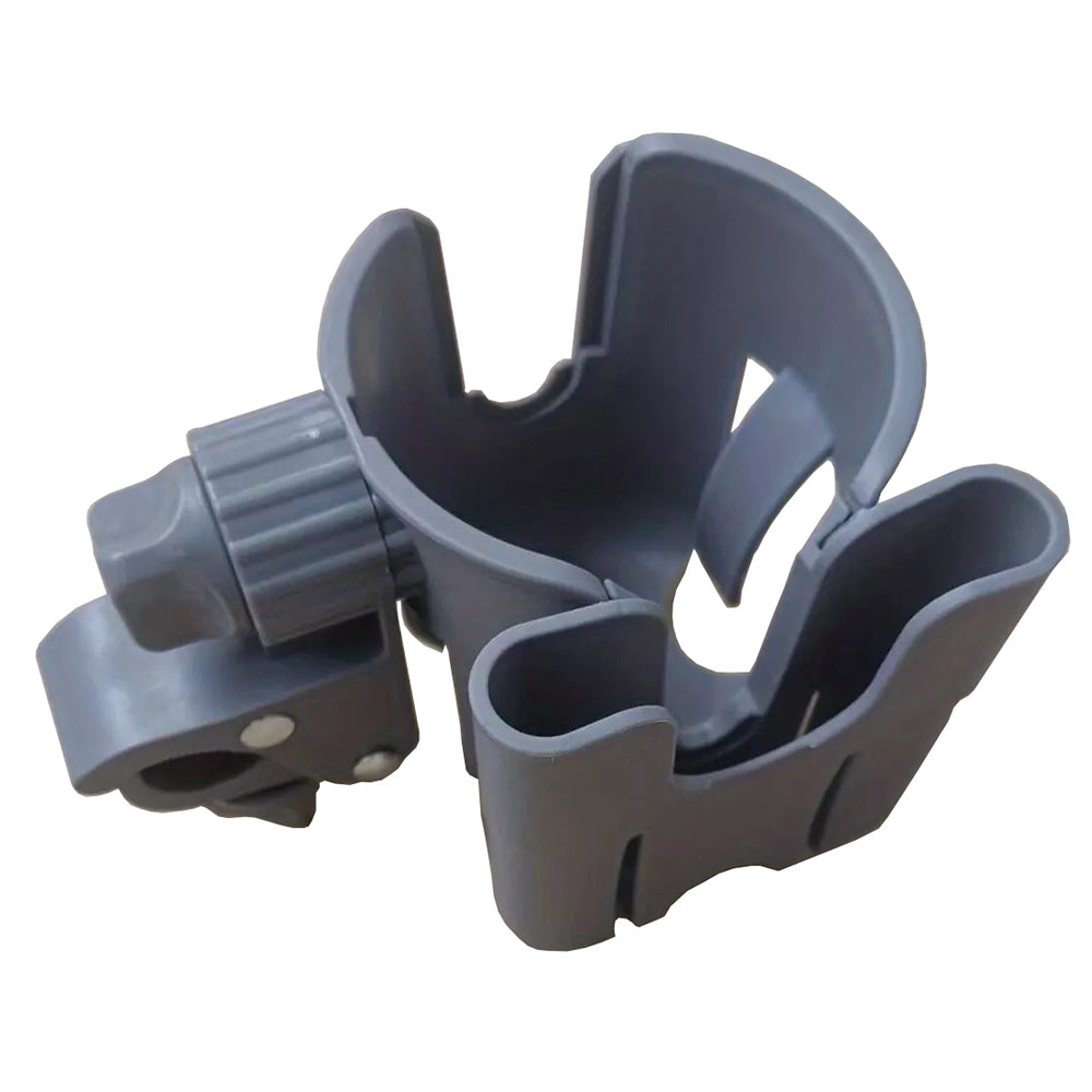 Vibe Geeks Convenient 2-in-1 Stroller Cup and Phone Holder for On-the-go Parenting - Grey