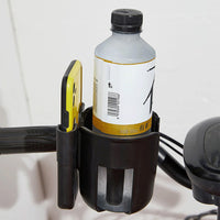 Thumbnail for Vibe Geeks Convenient 2-in-1 Stroller Cup and Phone Holder for On-the-go Parenting - Grey