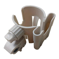 Thumbnail for Vibe Geeks Convenient 2-in-1 Stroller Cup and Phone Holder for On-the-go Parenting - White