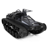 Thumbnail for 2.4g Rc Tracked Tank Off-road Vehicle Toy 1 12 Scale - Grey