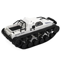 Thumbnail for 2.4g Rc Tracked Tank Off-road Vehicle Toy 1 12 Scale - Grey