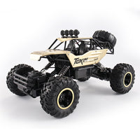 Thumbnail for 37cm Remote Control Bigfoot Climbing Car - 1 12 Alloy 4wd Cross-country Toy - Gold