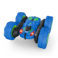 Thumbnail for Blue Stunt Tumbling Car Toy with 2.4ghz Remote Control