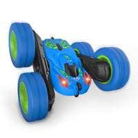Thumbnail for Blue Stunt Tumbling Car Toy with 2.4ghz Remote Control