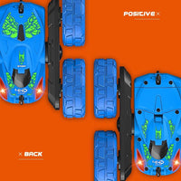 Thumbnail for Blue Stunt Tumbling Car Toy with 2.4ghz Remote Control