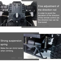 Thumbnail for High-speed 2.4ghz Rc Off-road Car Toy - Red