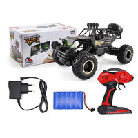 Thumbnail for 37cm Remote Control Bigfoot Climbing Car - 1 12 Alloy 4wd Cross-country Toy - Red