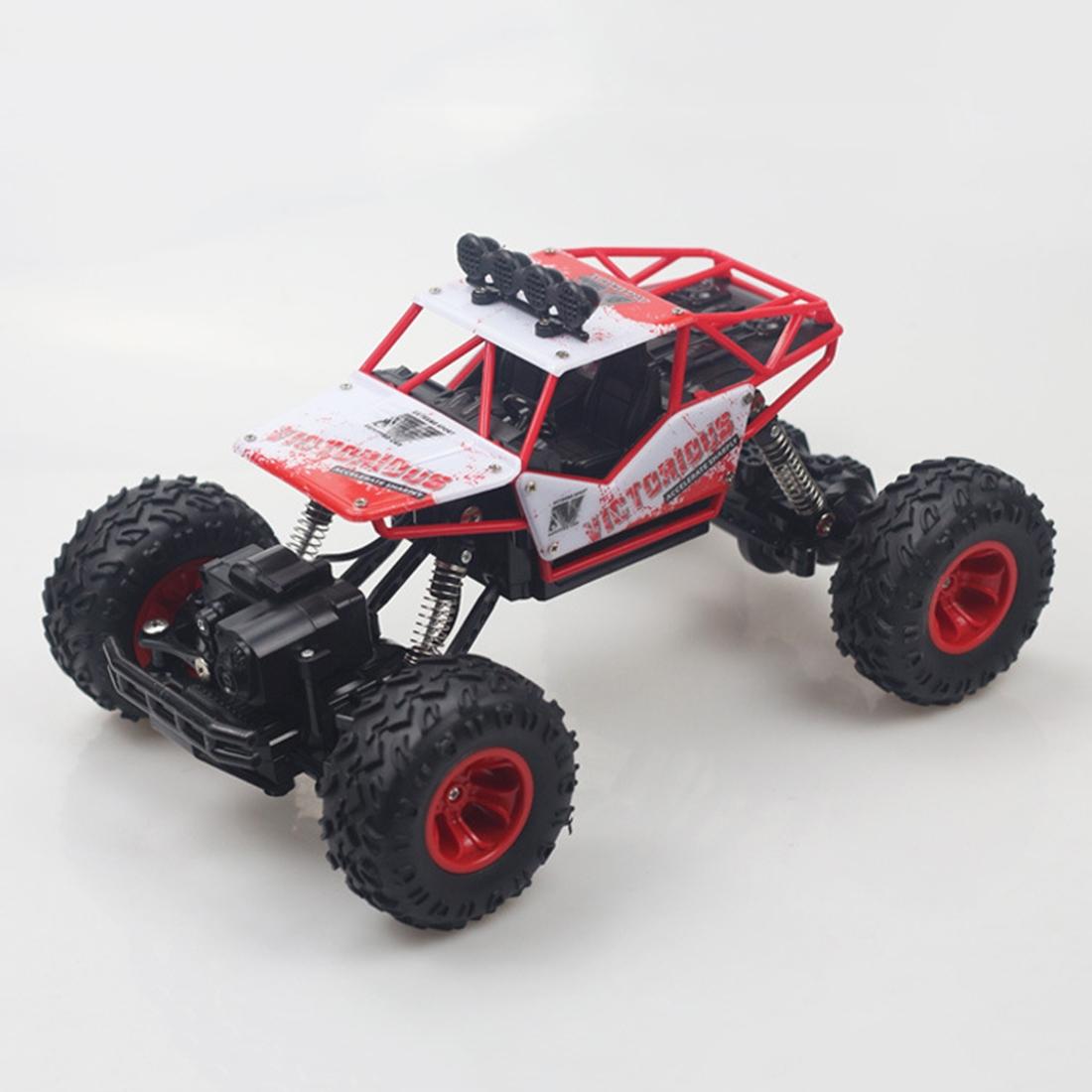 Large 1 16 Alloy Climbing Car - 28cm Remote Control Toy for Cross-country Adventures - Red
