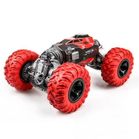 Thumbnail for 33cm Red 2.4ghz Double-sided Twisted Off-road Rc Toy Car for Kids
