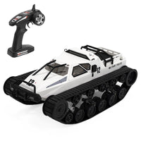 Thumbnail for 2.4g Rc Tracked Tank Off-road Vehicle Toy 1 12 Scale - White