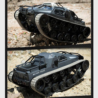 Thumbnail for 2.4g Rc Tracked Tank Off-road Vehicle Toy 1 12 Scale - White