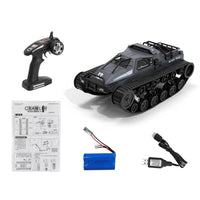 Thumbnail for 2.4g Rc Tracked Tank Off-road Vehicle Toy 1 12 Scale - White