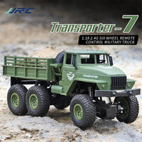 Thumbnail for 2.4ghz 4ch Remote Control Dongfeng 7 Six-wheeled Armor Truck Toy - Yellow