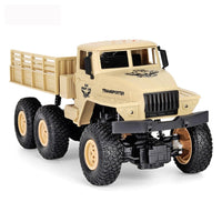 Thumbnail for 2.4ghz 4ch Remote Control Dongfeng 7 Six-wheeled Armor Truck Toy - Yellow