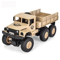 Thumbnail for 2.4ghz 4ch Rc Dongfeng 8 Six-wheeled Armor Truck Toy - Yellow
