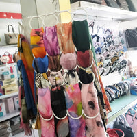 Thumbnail for 1x 28 Hole Scarf Hanger Holder Storage Tie Belt Scarf Organiser Space Saver