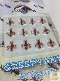 Thumbnail for MINI FAKE ANTS Trick Halloween Scary Creepy Joke Prank Small Gag Toy Bug - 72 Ants