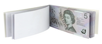 Thumbnail for 5 Dollar Australian Souvenir Note Pad Fake AUD Money - 1 Pack of 50 Sheets