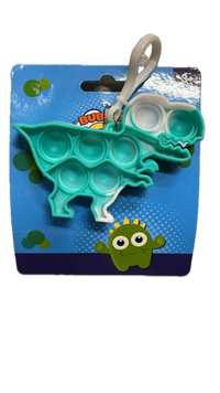 Thumbnail for Push Bubble Pop It Fidget Keyring Squeeze Toy Sensory Silicone Stress Reliever