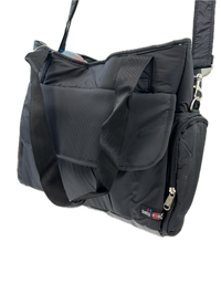 Thumbnail for FIB Baby Nappy Bag Diaper Maternity Milk Mummy Changing Travel Tote - Black