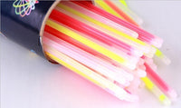 Thumbnail for 15 GLOW STICKS Party Light Glow In The Dark Rave BRACELETS Disco Bulk 20cm