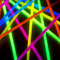 Thumbnail for 15 GLOW STICKS Party Light Glow In The Dark Rave NECKLACE Disco Bulk