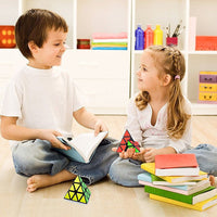 Thumbnail for Educational Toy Triangle Speed Cube Pyramid Brain Teaser Puzzle Magic