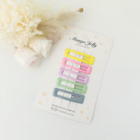 Thumbnail for MANGO JELLY Butter Cream Hair Clips Collection - Candy Bar clips - One Pack