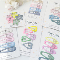 Thumbnail for MANGO JELLY Butter Cream Hair Clips Collection - Candy Bar clips - One Pack