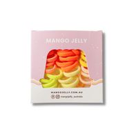 Thumbnail for MANGO JELLY Metal Free Hair Ties (3cm) - CITRUS 36P -Twin Pack